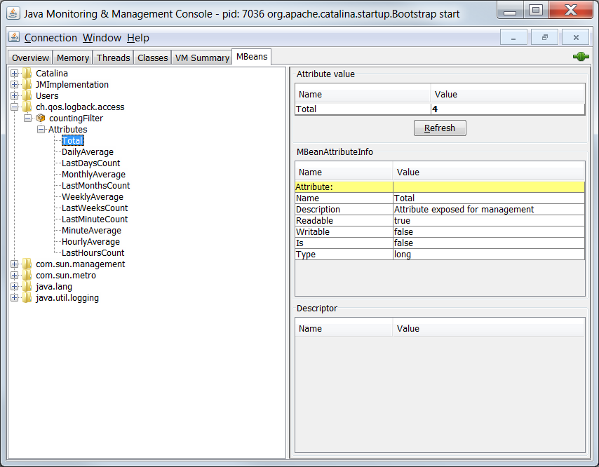 Logback configuration